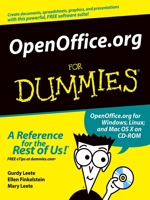 Title details for OpenOffice.org For Dummies by Gurdy Leete - Wait list